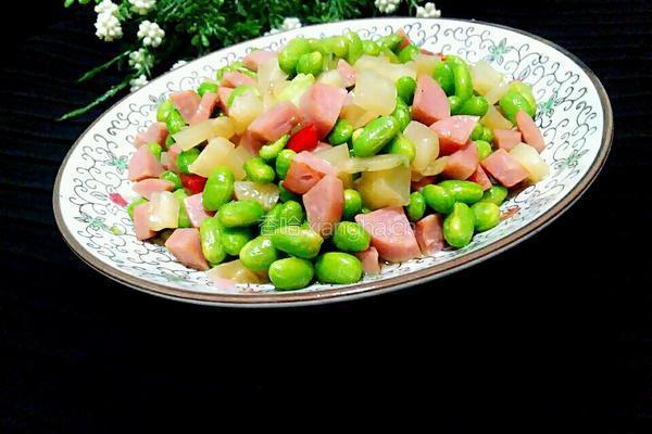 三鲜毛豆米的做法图解5