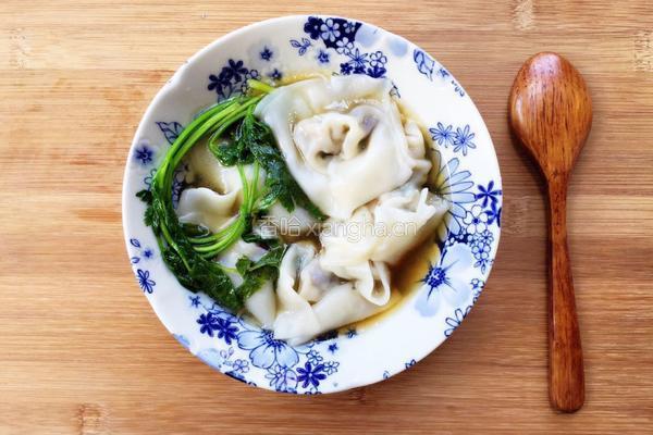 清汤菜肉馄饨的做法图解9