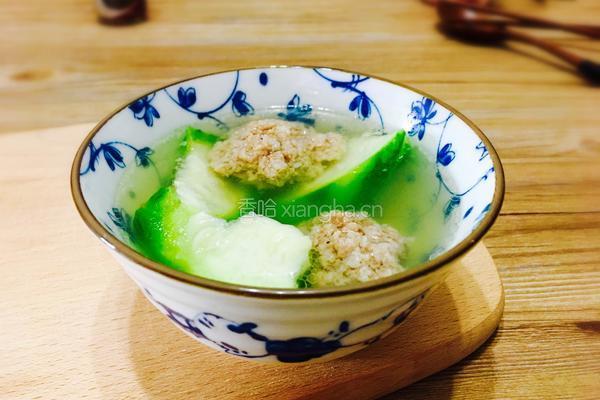 丝瓜丸子汤（夏季三伏天最佳搭配）的做法图解12