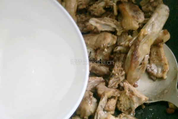 炒鸭肉的做法图解6