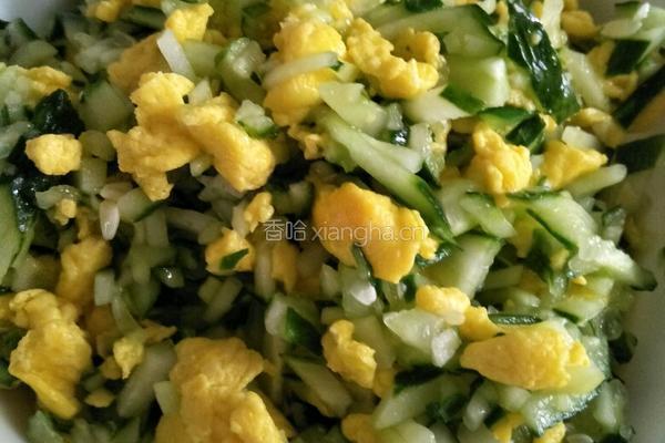 黄瓜鸡蛋馅水饺的做法图解9