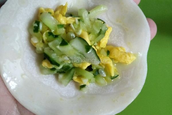 黄瓜鸡蛋馅水饺的做法图解11
