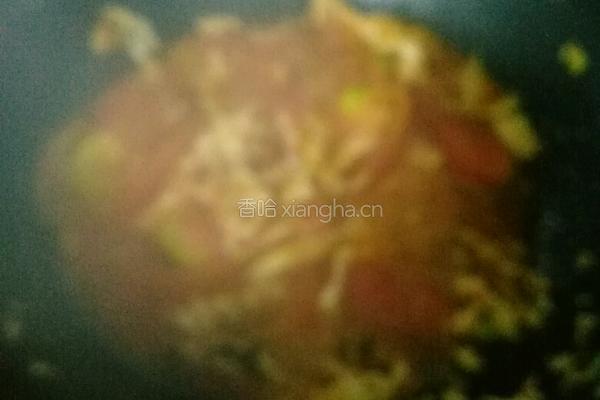 西红柿蛋炒饭的做法图解4