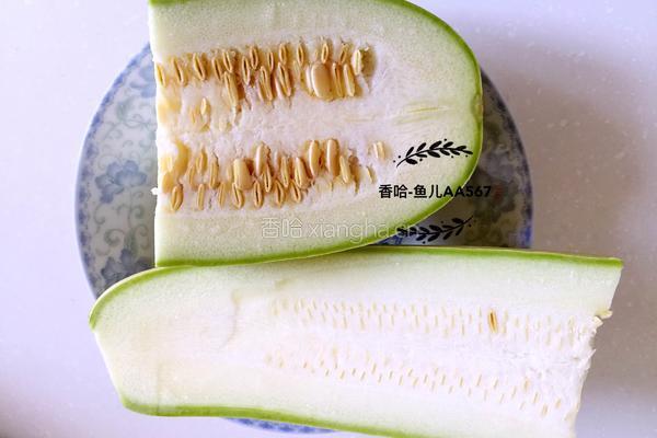 角瓜鸡蛋馅的做法图解1