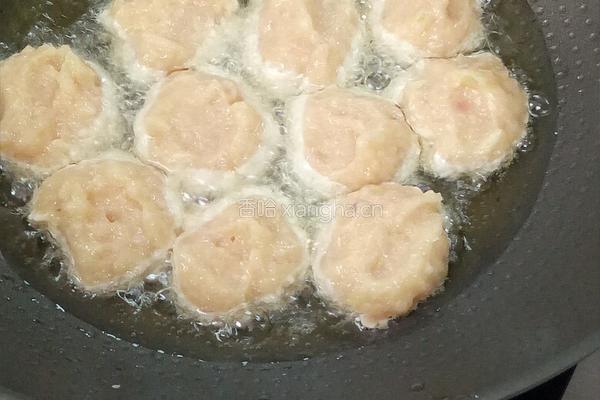 干煎鸡饼的做法图解2