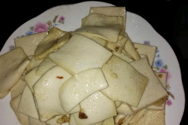 干锅千页豆腐的做法图解2