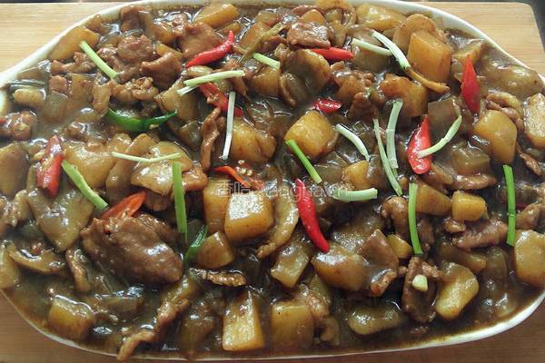 咖喱土豆肉片的做法图解15