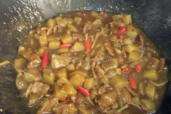 咖喱土豆肉片的做法图解14