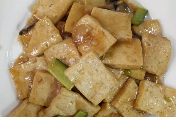 红烧豆腐的做法图解4