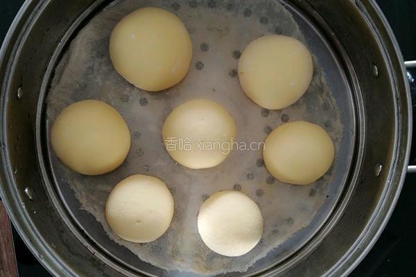 豆沙馒头的做法图解5