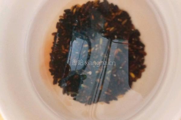 酸奶紫米露的做法图解1
