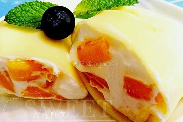 芒果班戟的做法图解1