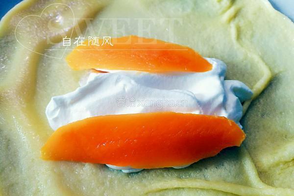芒果班戟的做法图解7