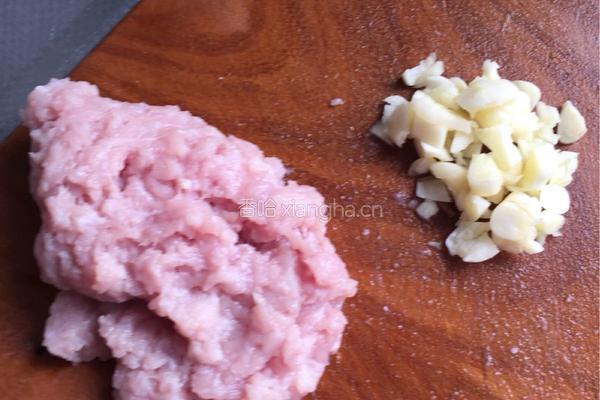 肉沫粉丝的做法图解1