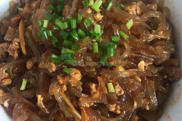 肉沫粉丝的做法图解5