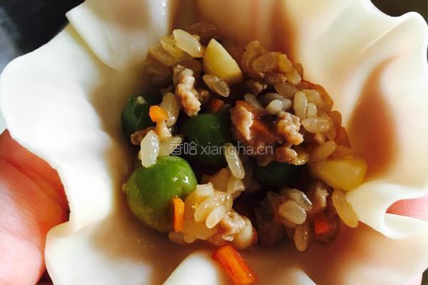 糯米香菇烧卖的做法图解12