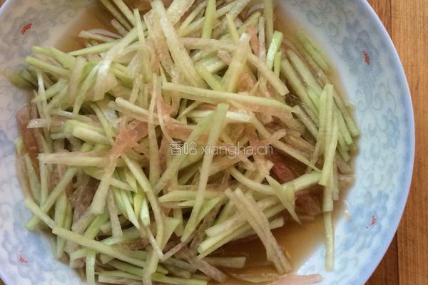 西瓜皮炖五花肉的做法图解5