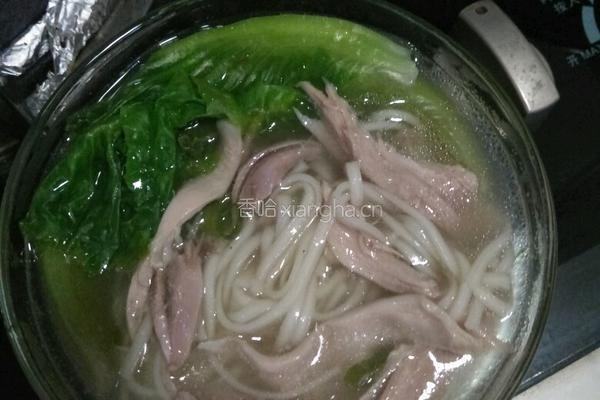 老鸭汤面的做法图解8