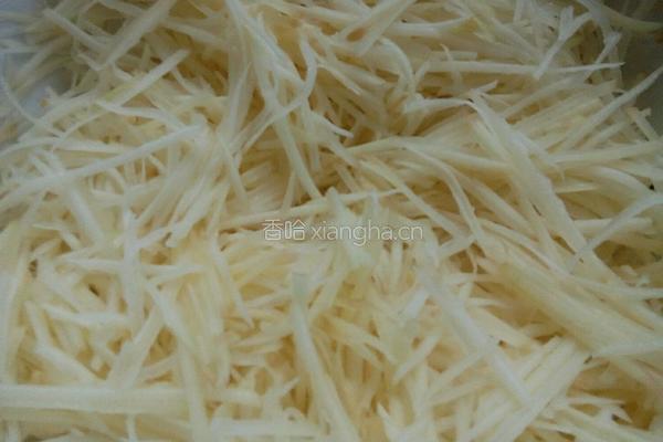 孜然土豆饼的做法图解1