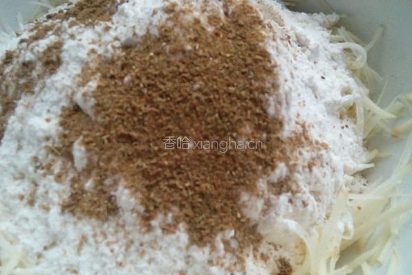 孜然土豆饼的做法图解4