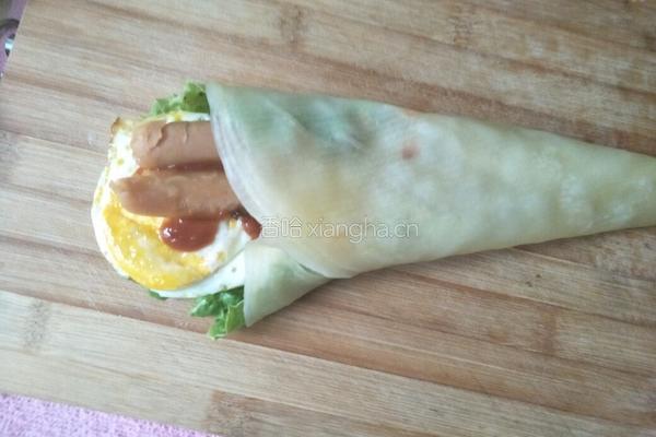 饺子皮春饼的做法图解11