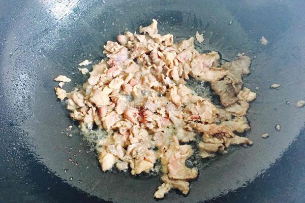 秋葵炒肉的做法图解9