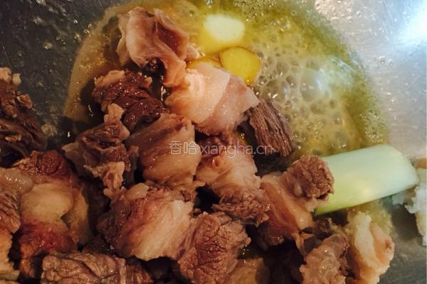 红烧牛肉面的做法图解4