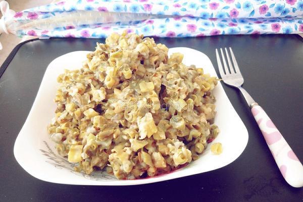豇豆蒸疙瘩的做法图解7