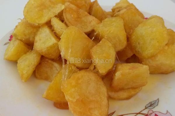 拔丝土豆的做法图解14