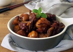 板栗烧排骨