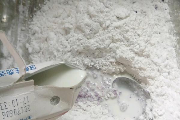 紫薯饼的做法图解4