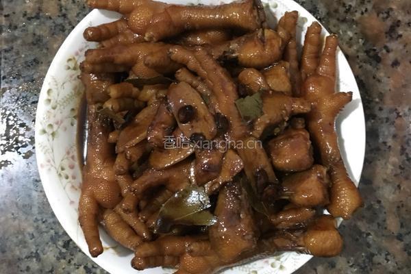 豉油煮鸡爪