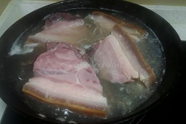 简易腊肉饭的做法图解2