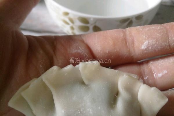 香菇马蹄水饺的做法图解9