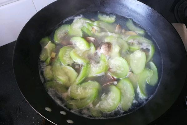 丝瓜花蛤汤的做法图解9
