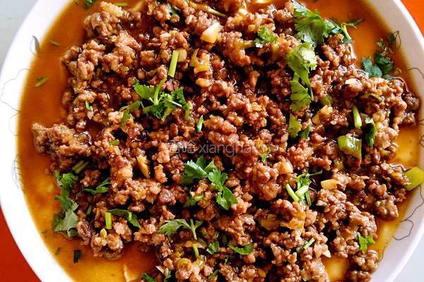 肉末鸡蛋豆腐羹的做法图解10