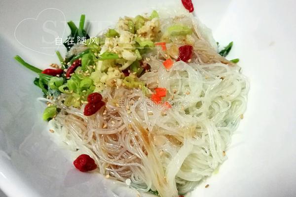 菠菜粉丝的做法图解4