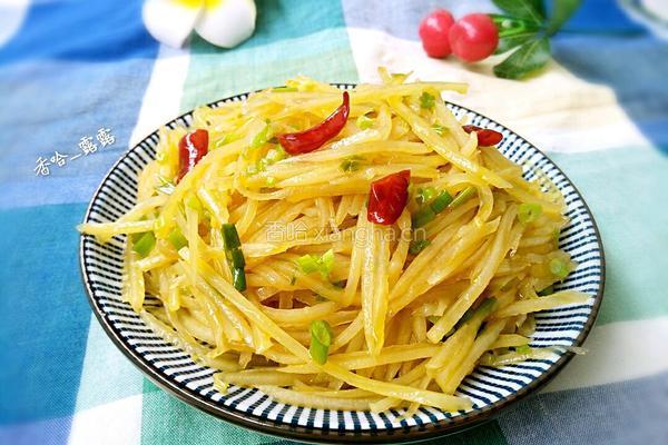 蚝油土豆丝的做法图解12