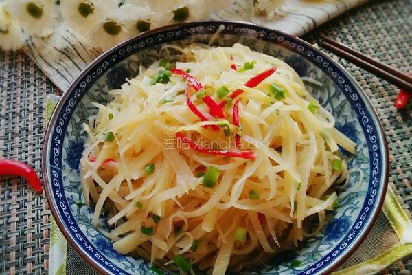 酸辣土豆丝的做法图解8