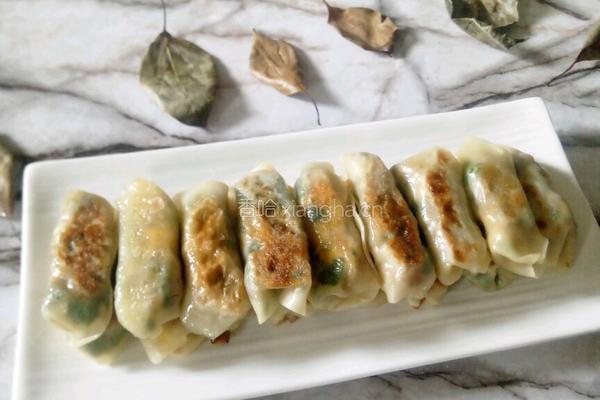 饺子皮锅贴的做法图解18
