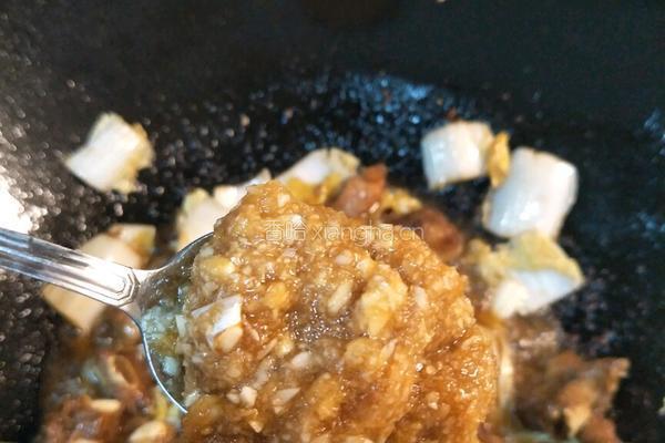 美极排骨烩白菜的做法图解8