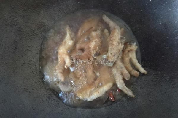 虎皮鸡爪的做法图解6