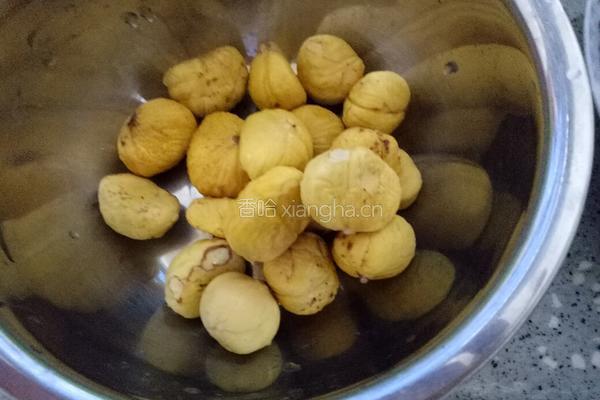 栗子红豆沙的做法图解3