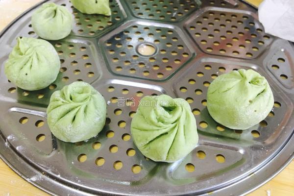 宝宝蔬菜包(香菇肉包)的做法图解2