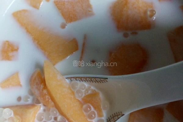 黄桃西米露