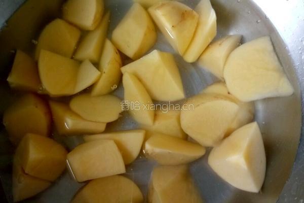 豆角炖土豆的做法图解2
