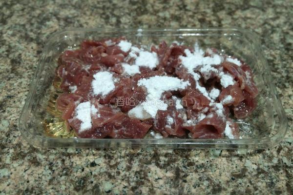 苦瓜炒牛肉的做法图解4