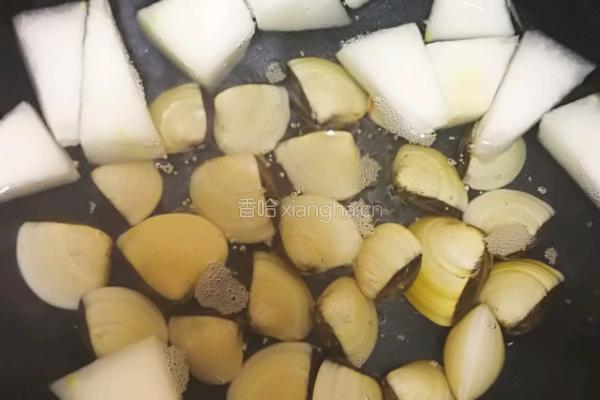 海白冬瓜汤的做法图解3