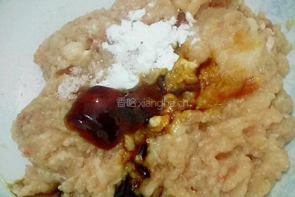 雞蛋蒸瘦肉的做法图解2