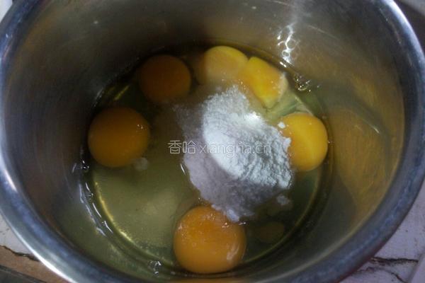 葡萄海绵蛋糕的做法图解1